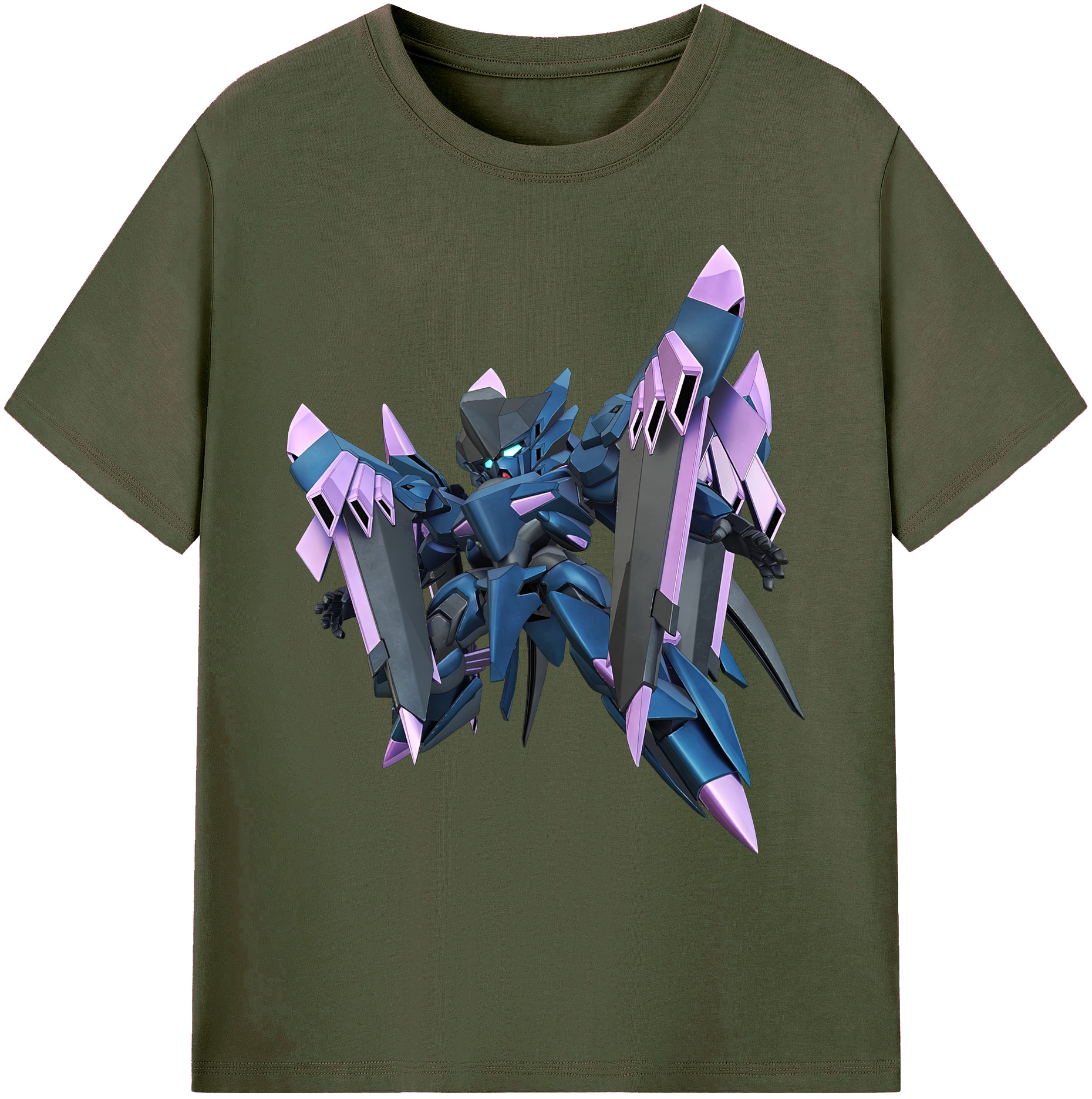 （画像用） 機動戦士ガンダム Mobile Suit Gundam 綿100％ メンズ半袖Tシャツ｜肌触りやわらか＆通気性